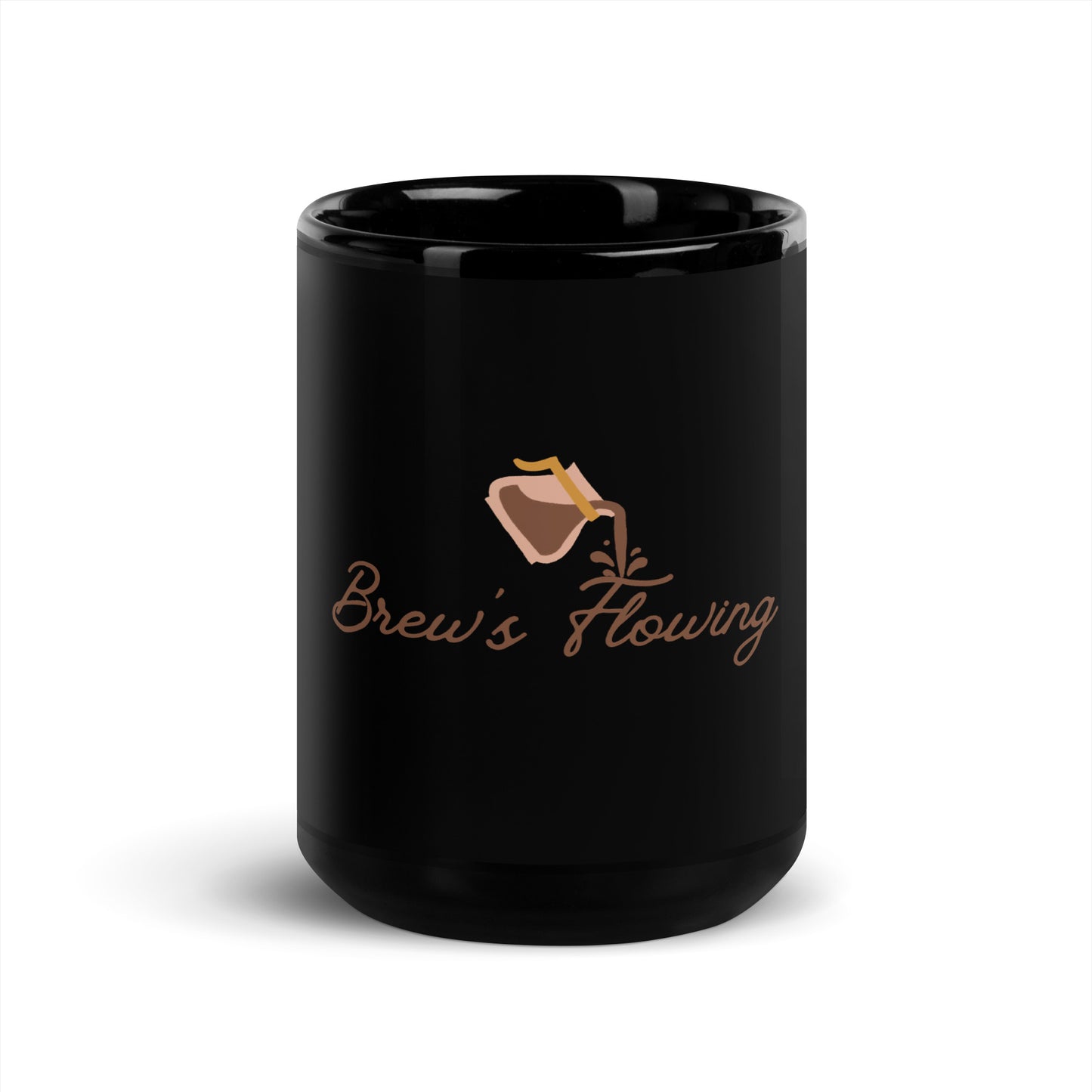 Black Glossy Mug