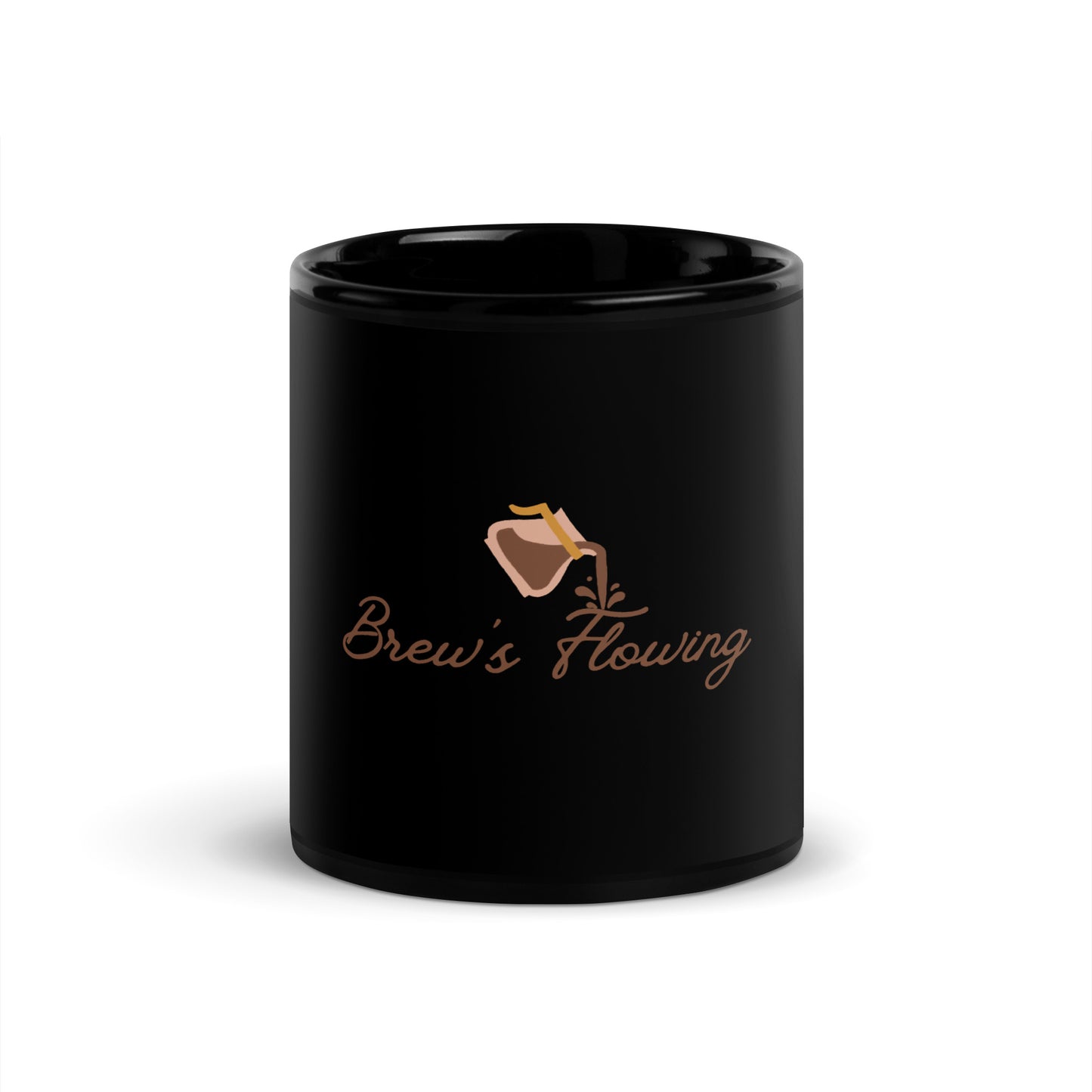 Black Glossy Mug