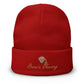 Brew’s Flowing Embroidered Beanie