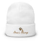 Brew’s Flowing Embroidered Beanie