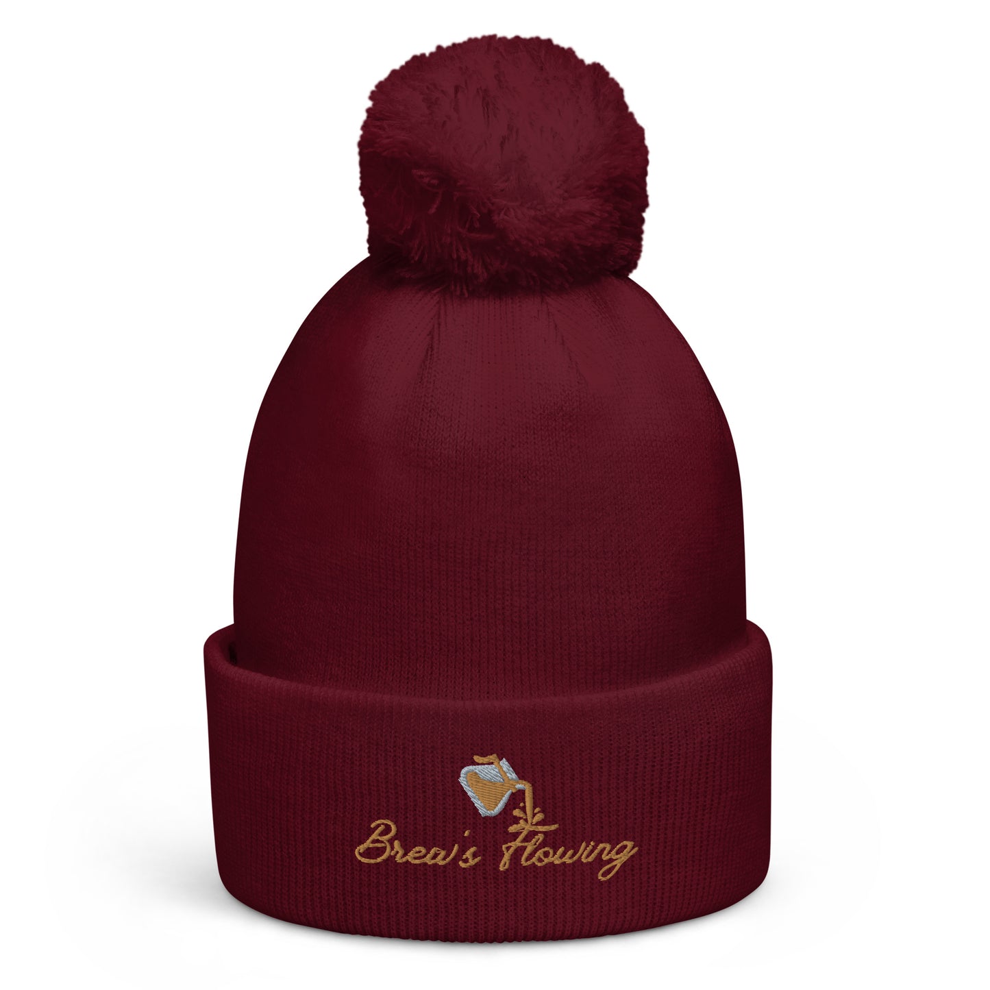 Brew’s Flowing Pom Pom Beanie