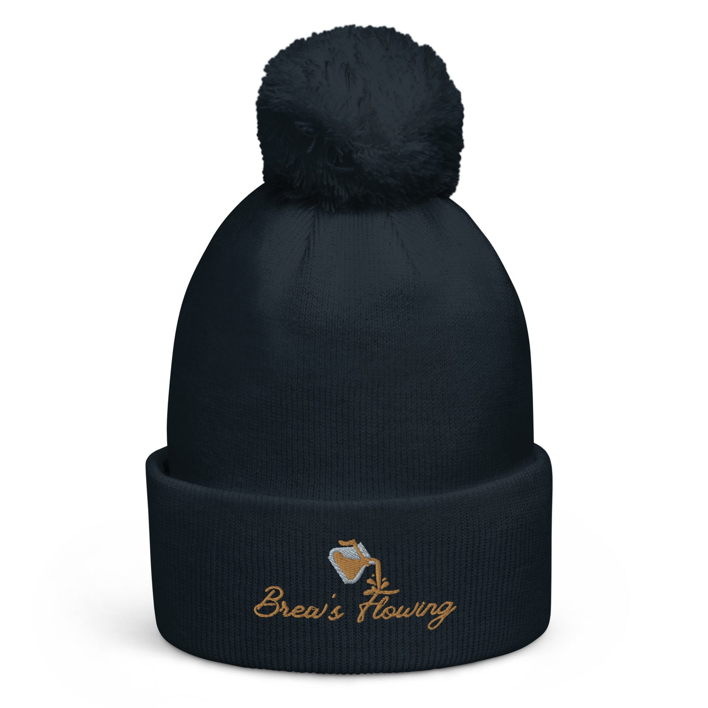 Brew’s Flowing Pom Pom Beanie