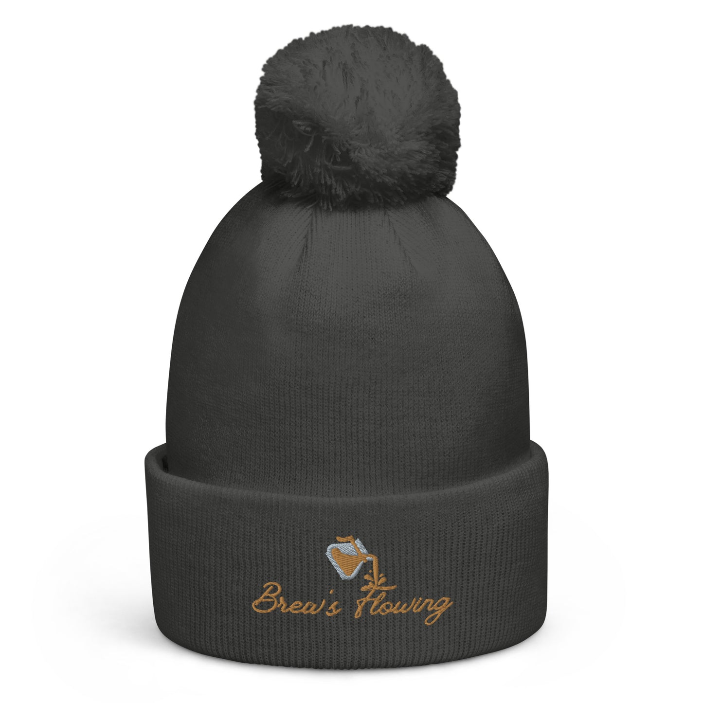 Brew’s Flowing Pom Pom Beanie