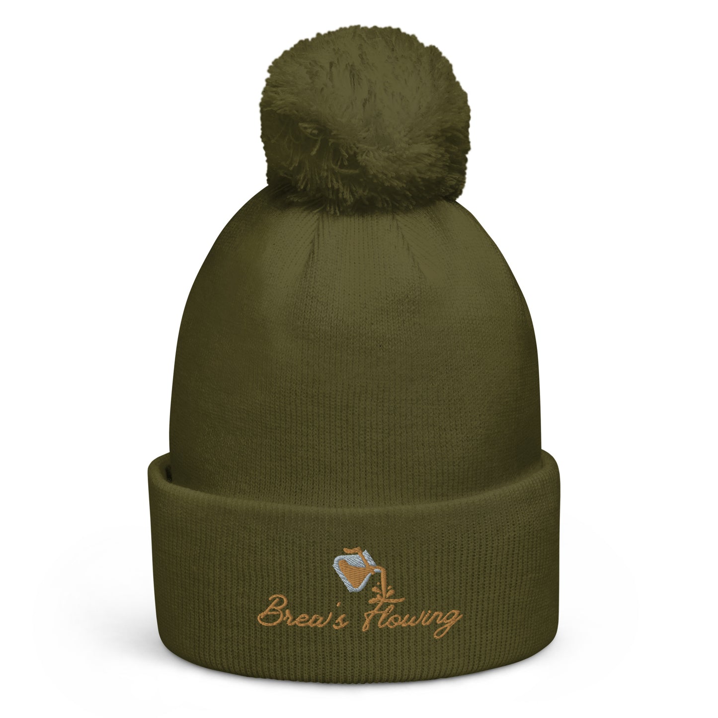 Brew’s Flowing Pom Pom Beanie
