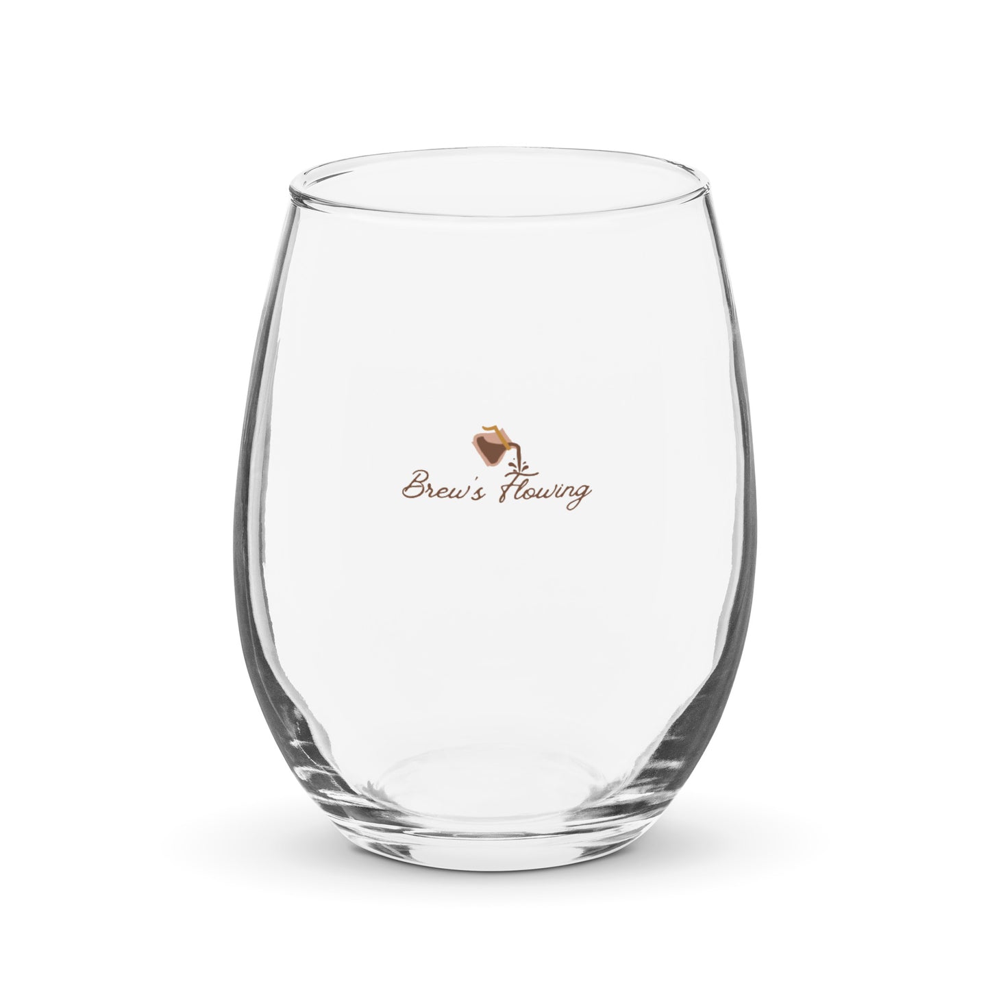 Brew’s Flowing Stemless Wine Glass