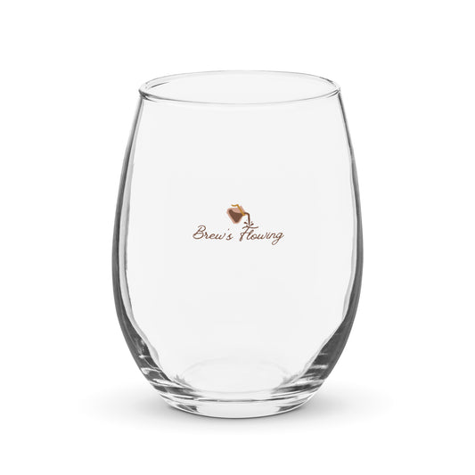 Brew’s Flowing Stemless Wine Glass