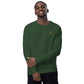 Brew’s Flowing Unisex Organic Raglan Sweatshirt