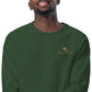 Brew’s Flowing Unisex Organic Raglan Sweatshirt