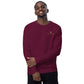 Brew’s Flowing Unisex Organic Raglan Sweatshirt