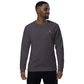 Brew’s Flowing Unisex Organic Raglan Sweatshirt