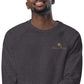 Brew’s Flowing Unisex Organic Raglan Sweatshirt