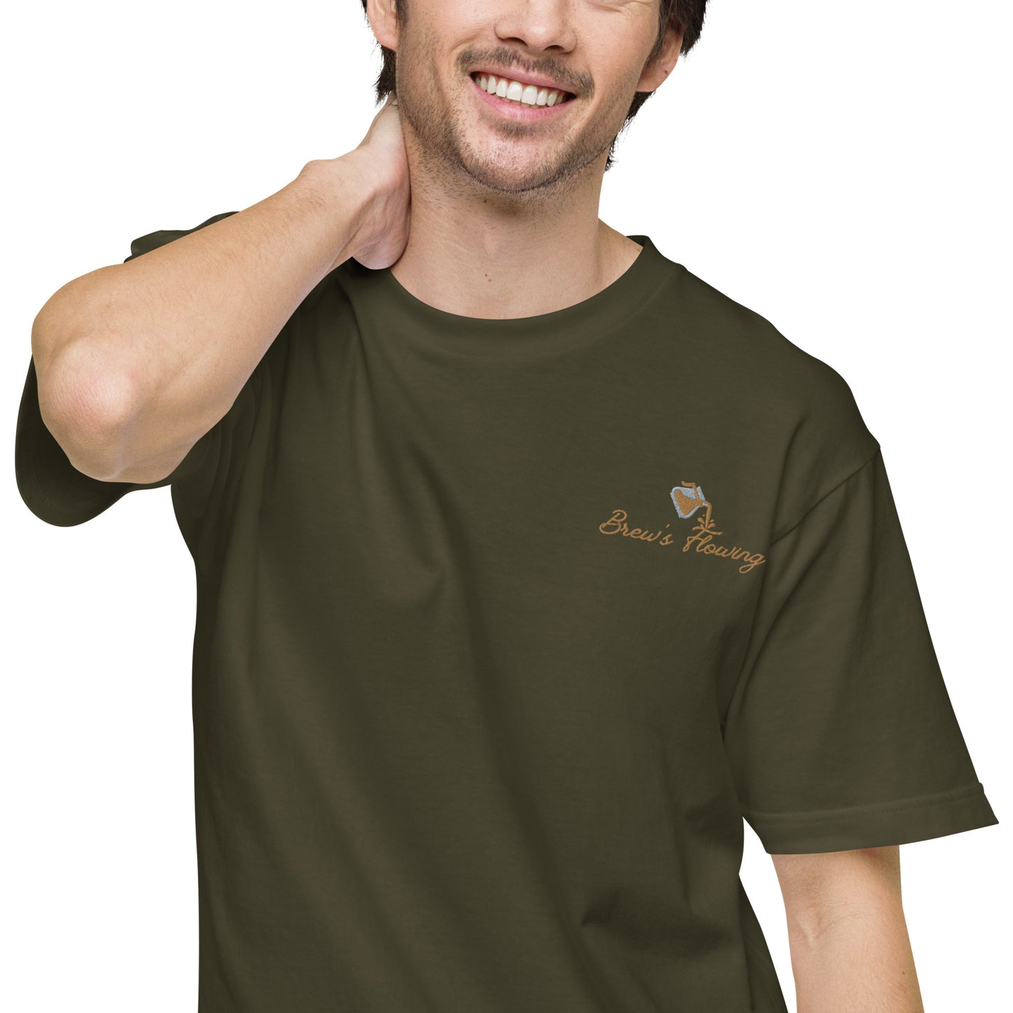 Brew’s Flowing Unisex Short Sleeve Tee