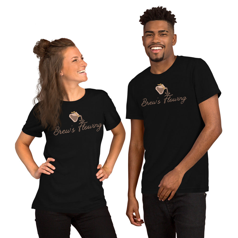 Brew’s Flowing Unisex T-Shirt