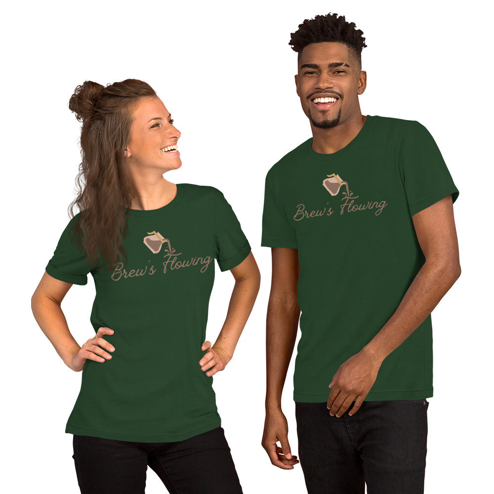 Brew’s Flowing Unisex T-Shirt