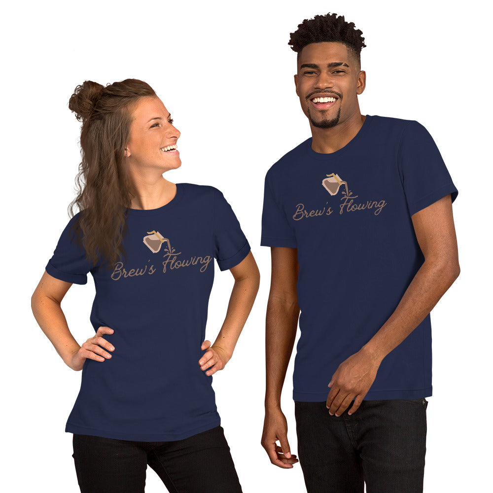 Brew’s Flowing Unisex T-Shirt