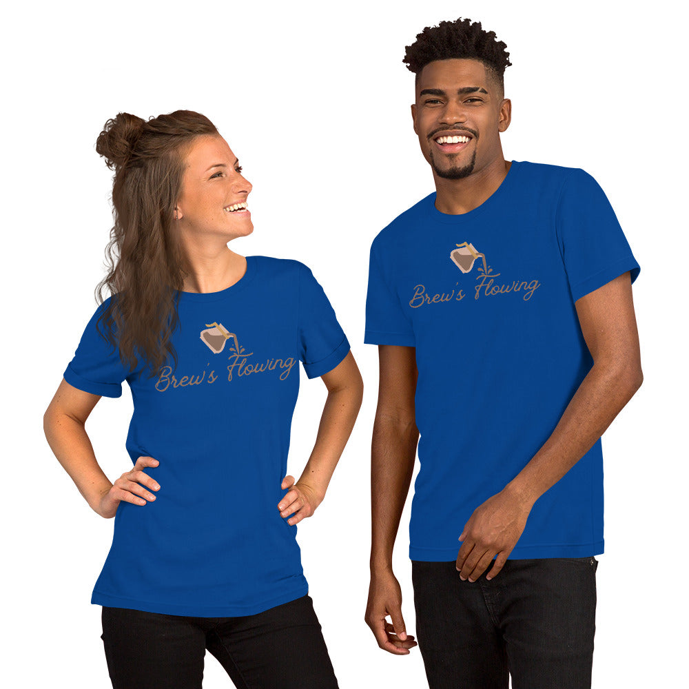 Brew’s Flowing Unisex T-Shirt