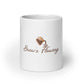 Brew's Flowing White Glossy Mug