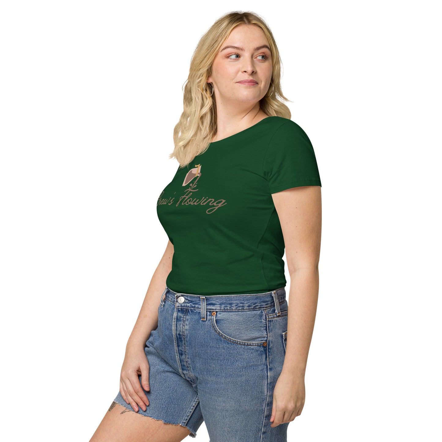 Brew’s Flowing Women’s Basic Organic T-Shirt