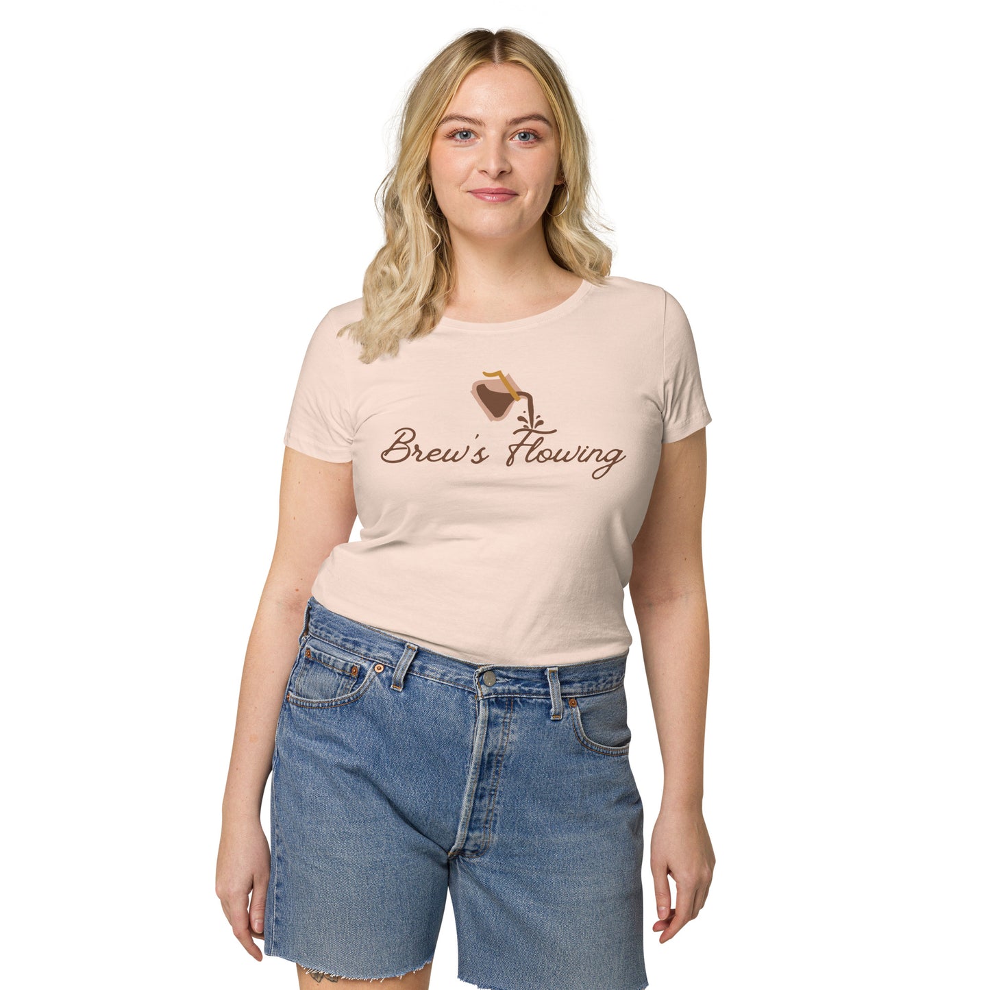 Brew’s Flowing Women’s Basic Organic T-Shirt
