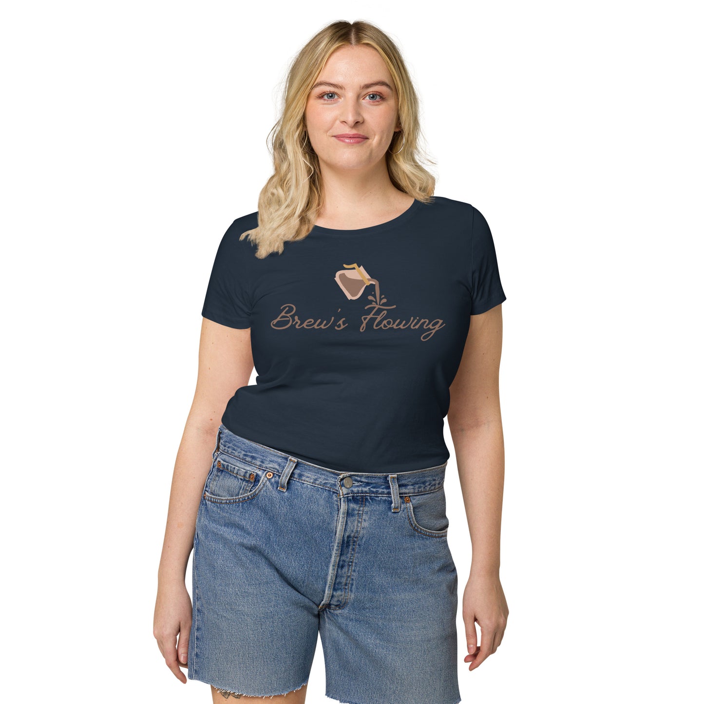 Brew’s Flowing Women’s Basic Organic T-Shirt