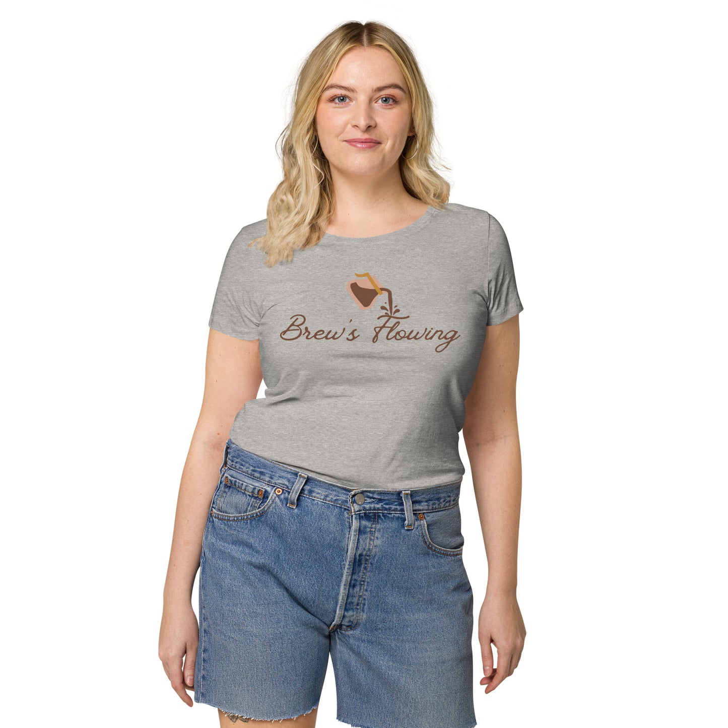Brew’s Flowing Women’s Basic Organic T-Shirt