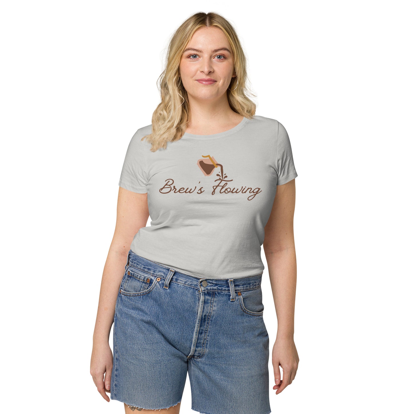 Brew’s Flowing Women’s Basic Organic T-Shirt