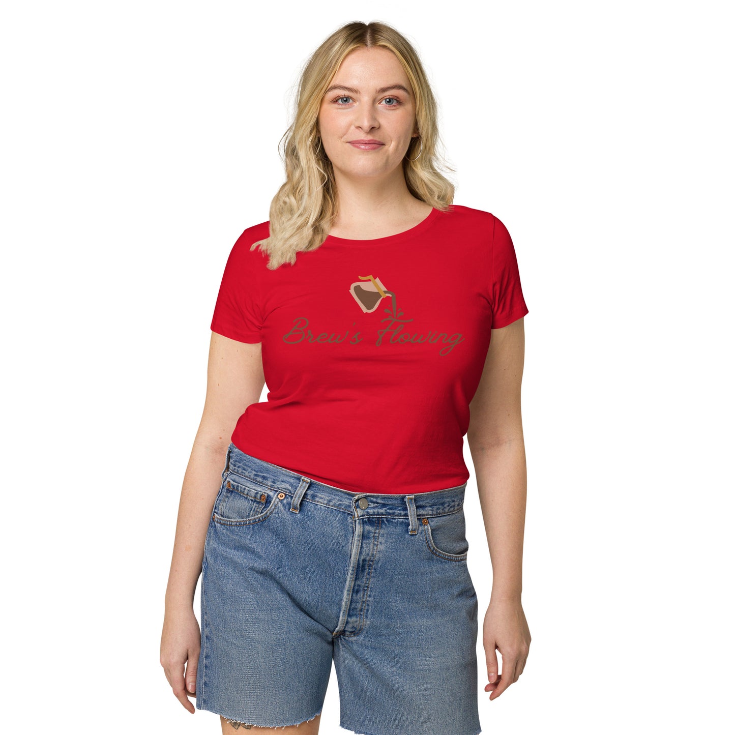 Brew’s Flowing Women’s Basic Organic T-Shirt