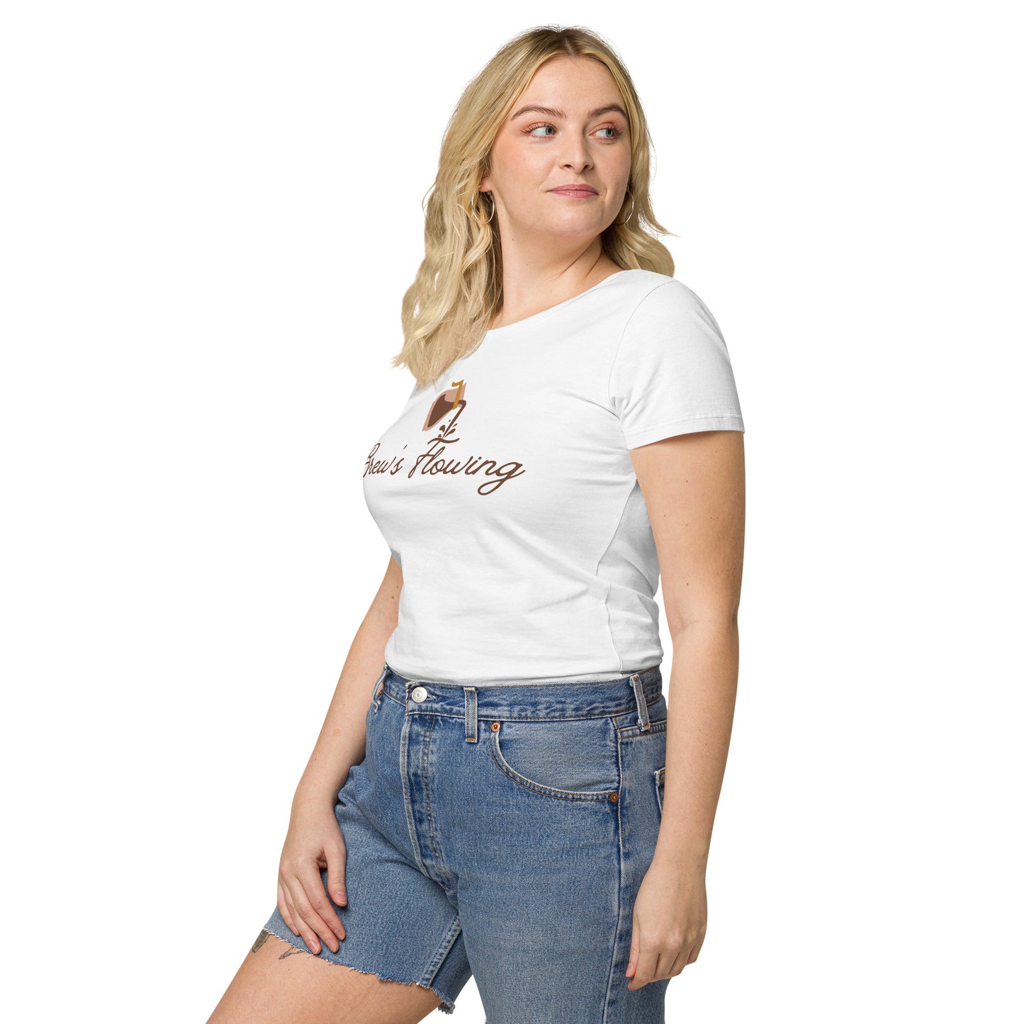 Brew’s Flowing Women’s Basic Organic T-Shirt