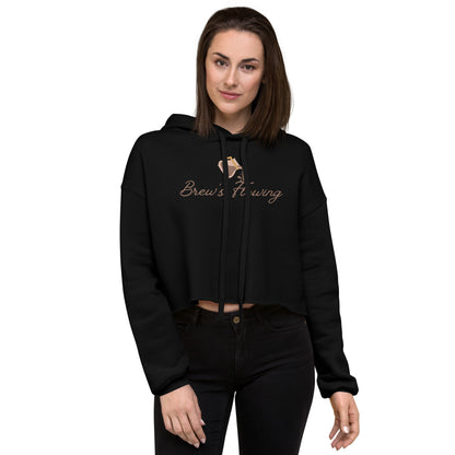 Brew’s Flowing Crop Hoodie