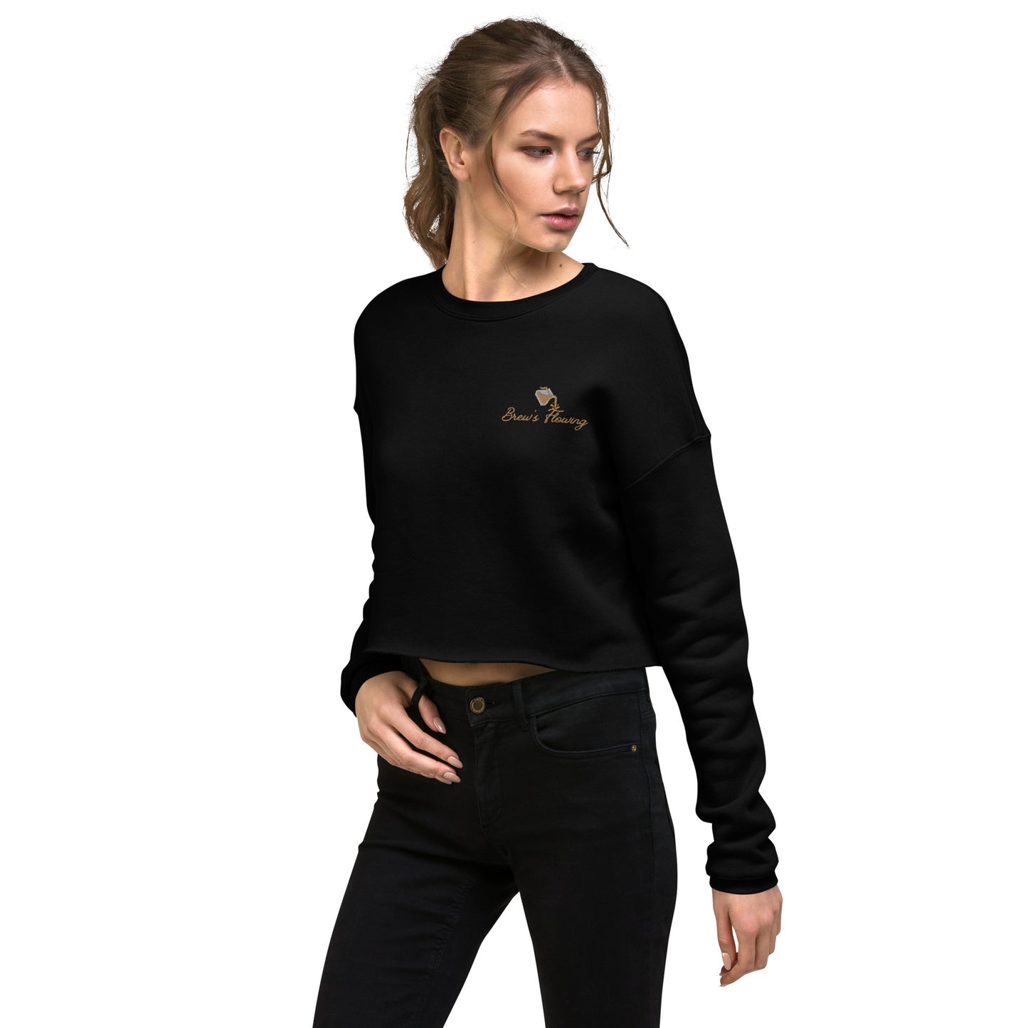 Brew’s Flowing Crop Sweatshirt