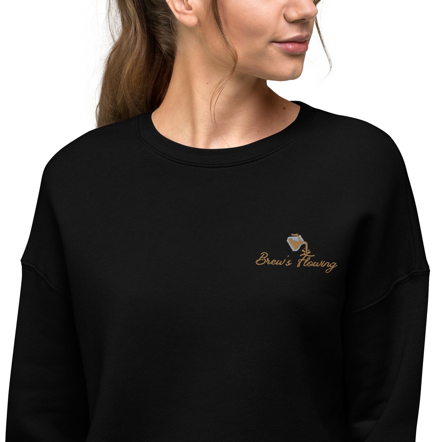 Brew’s Flowing Crop Sweatshirt