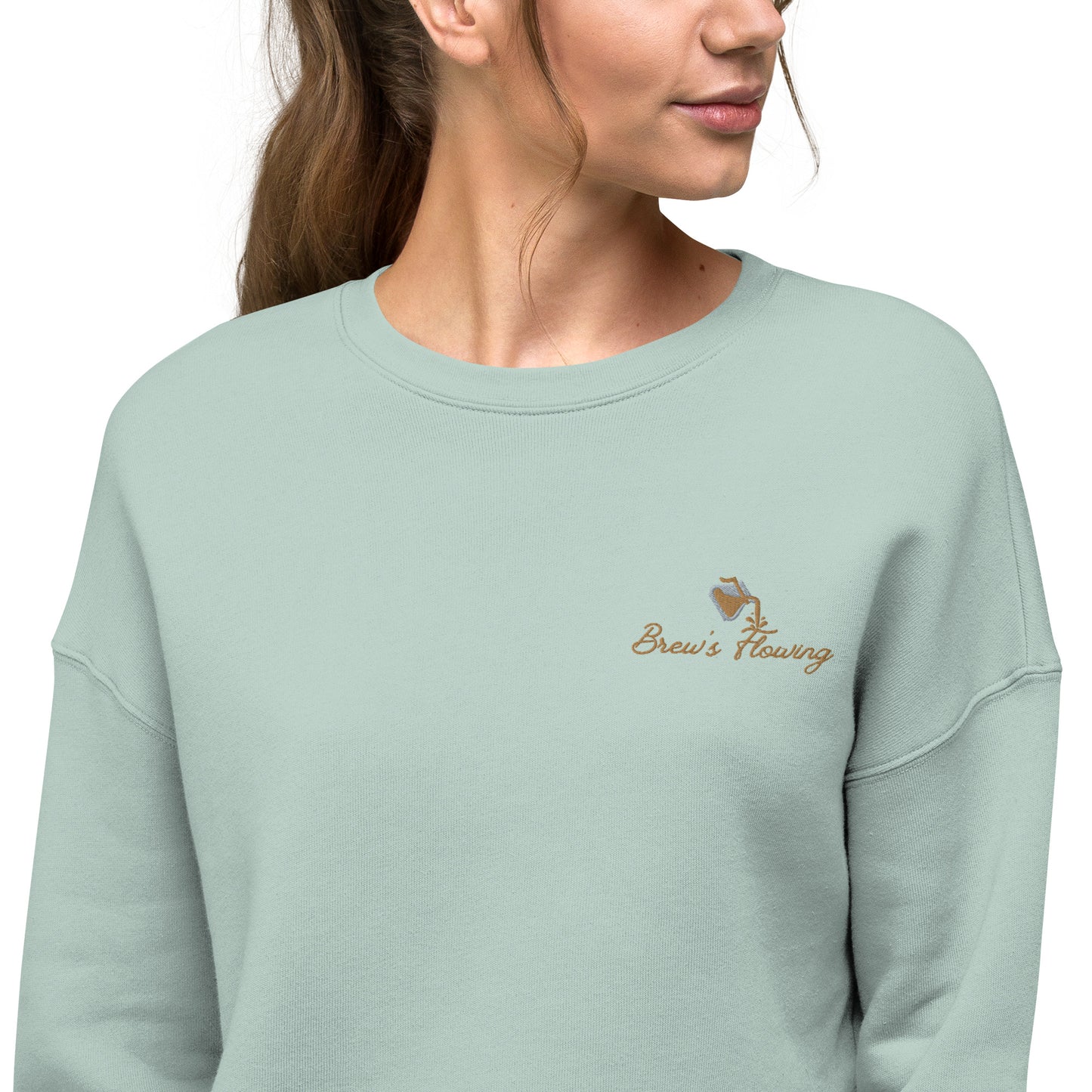 Brew’s Flowing Crop Sweatshirt
