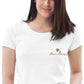 Brew’s Flowing Women's Fitted Eco Tee